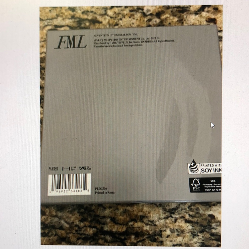 SEVENTEEN - SEVENTEEN 10th Mini Album 'FML' (Fallen, Misfit, Lost) (CD)